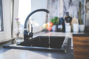 tap, black, faucet, kitchen, sink, interior, design, nature, modern, water